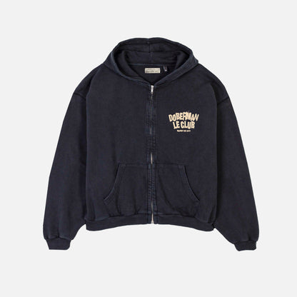 Le Club Zipped Hoodie